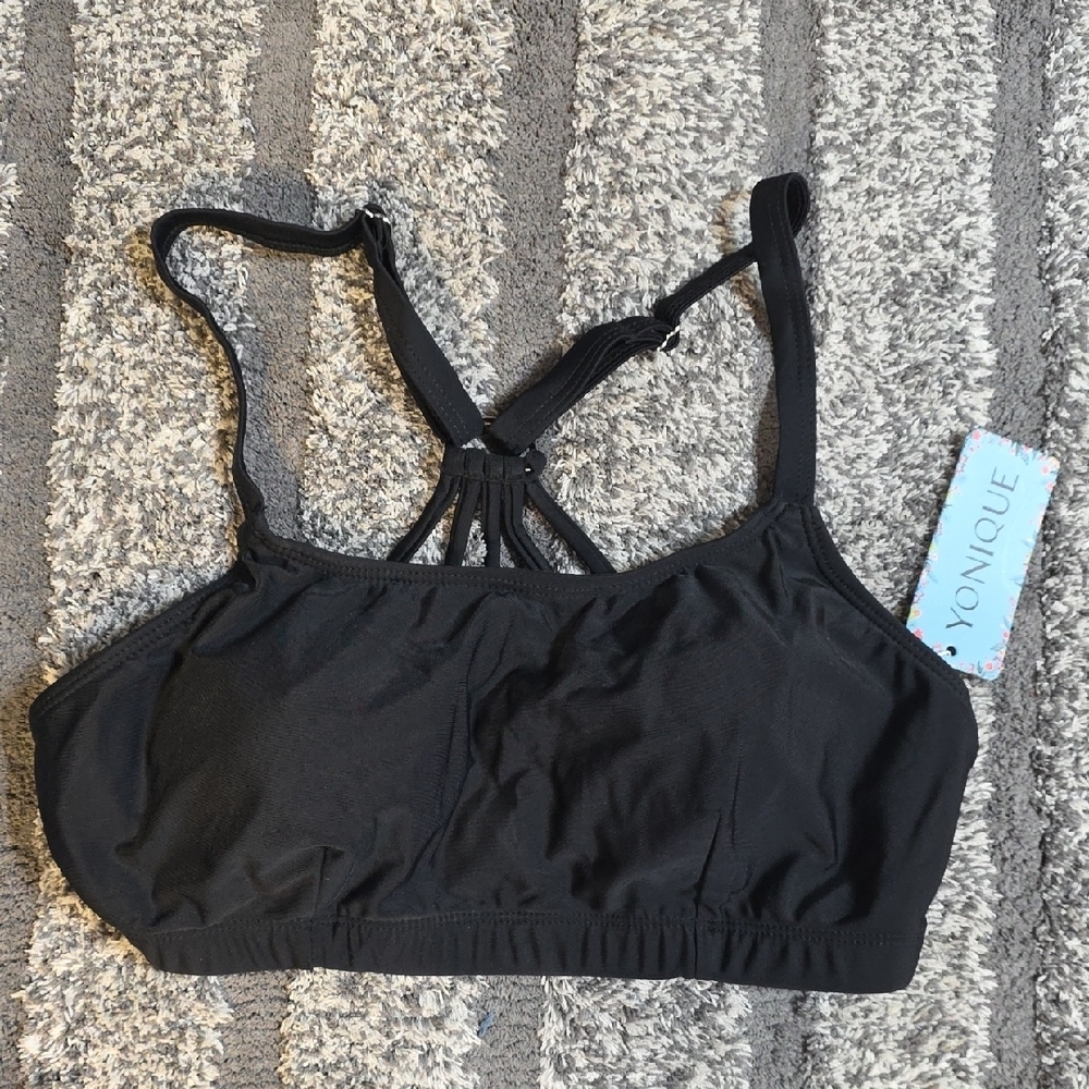 Younique Black Women's Bikini Top